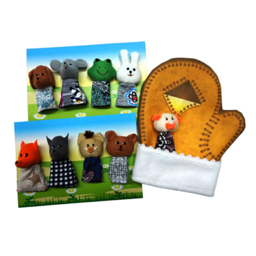 Набор пальчиковых кукол к сказке "Рукавичка" - «globural.ru» - Воткинск