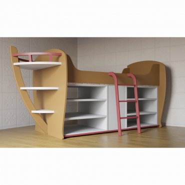 Детская кровать-чердак «Корабль» - «globural.ru» - Воткинск