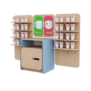 Питьевая зона из коллекции «НЕГА» (цвет голубой) - «globural.ru» - Воткинск