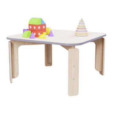 Квадратный растущий стол из коллекции «НЕГА» р.гр. 0-1 (цвет бежевый) - «globural.ru» - Воткинск