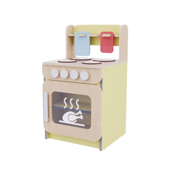 Плита с духовым шкафом из коллекции «НЕГА» (желтый) - «globural.ru» - Воткинск