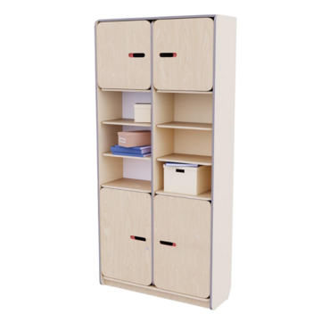 Рабочий стеллаж для воспитателя из коллекции «НЕГА» (цвет бежевый) - «globural.ru» - Воткинск