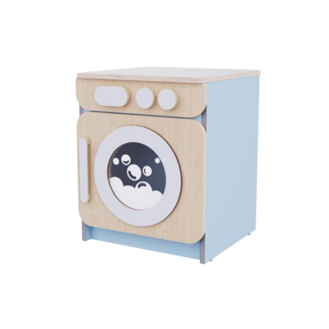 Стиральная машина из коллекции «НЕГА» (голубой) - «globural.ru» - Воткинск