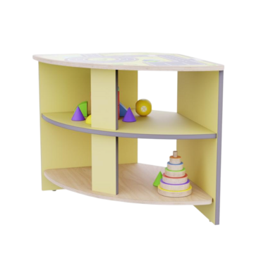 Угловое место для хранения из коллекции «НЕГА» (желтый) - «globural.ru» - Воткинск