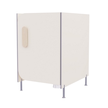 Гигиеническая кабинка из коллекции «НЕГА» (цвет бежевый) - «globural.ru» - Воткинск