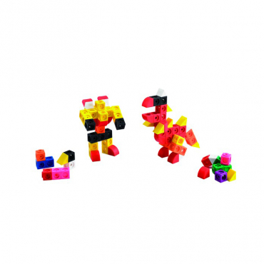 Математические кубики, 2 см. Набор с заданиями для конструирования.  - «globural.ru» - Воткинск