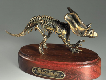 Модель скелета динозавра Pentaceratops - «globural.ru» - Воткинск