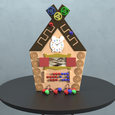 Бизиборд "Сказочный теремок" - «globural.ru» - Воткинск