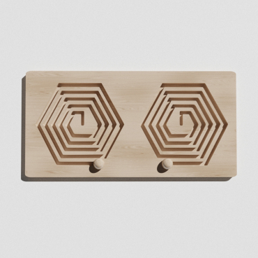 Такт-панель "Пятиугольный лабиринт №6" - «globural.ru» - Воткинск