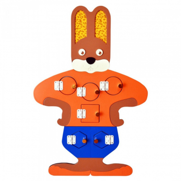 Бизиборд «Зайчик- Побегайчик» - «globural.ru» - Воткинск