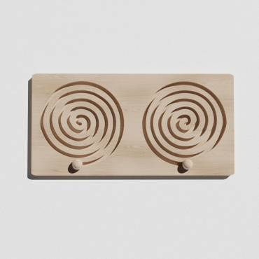 Такт-панель "Круглый лабиринт №8" - «globural.ru» - Воткинск