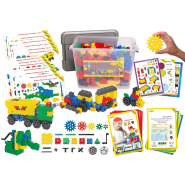 Конструктор STEM «Комбинированный» 480 деталей - «globural.ru» - Воткинск