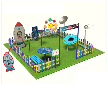 Космическая площадка (комплект Эконом)   - «globural.ru» - Воткинск