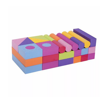 Конструктор мягкий 50 блоков (вариант 2) - «globural.ru» - Воткинск