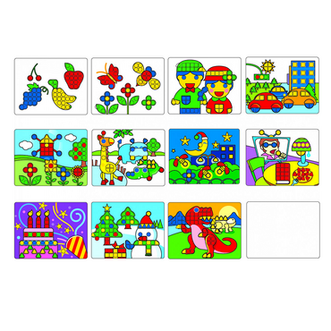 Рабочие карточки для набора "Геометрической фигуры" - «globural.ru» - Воткинск