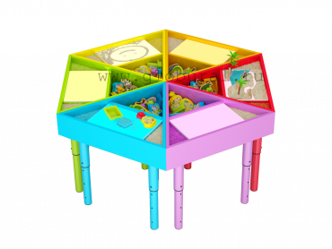 Творческая лаборатория. Стол для детей. Комплектация максимальная. - «globural.ru» - Воткинск