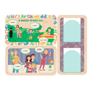 Информационный стенд «Права ребёнка» 100.5 х 74 см - «globural.ru» - Воткинск