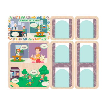 Информационный стенд «Права ребёнка» 137.5 х 111 см - «globural.ru» - Воткинск