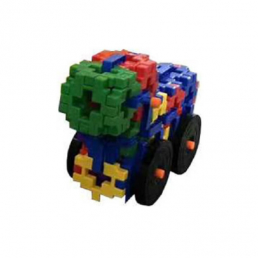 Набор для конструирования «Строительные интерактивные блоки стандарт» Комплект №3 "Машинка с колесами" - «globural.ru» - Воткинск