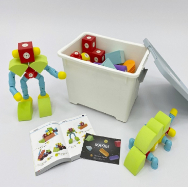 Мягкий магнитный конструктор «МАККИ 120» - «globural.ru» - Воткинск