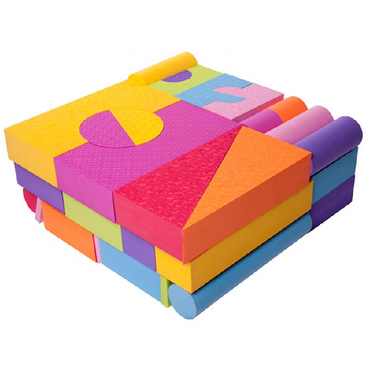 Конструктор мягкий 48 блоков ( вариант 3) - «globural.ru» - Воткинск