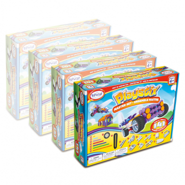 Развивающий конструктор Плейстикс Мастер. Комплект на группу - «globural.ru» - Воткинск