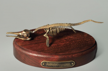 Модель скелета ихтиозавра Ichthyosaurus - «globural.ru» - Воткинск