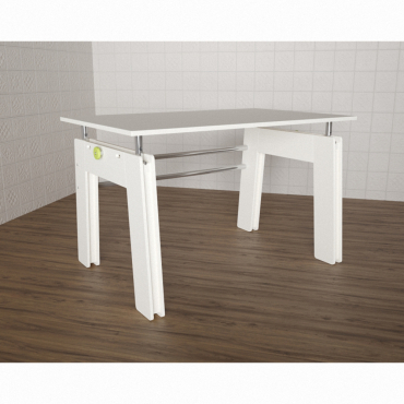 Стол растущий на регулируемых ножках «Снежок №2» - «globural.ru» - Воткинск