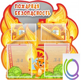 Стенд "Пожарная безопасность" (вариант 5) - «globural.ru» - Воткинск