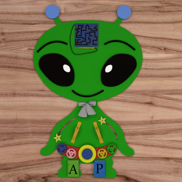 Бизиборд "Разумный пришелец" - «globural.ru» - Воткинск