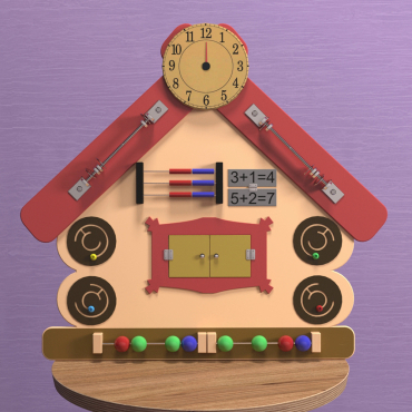 Бизиборд "Теремок" - «globural.ru» - Воткинск