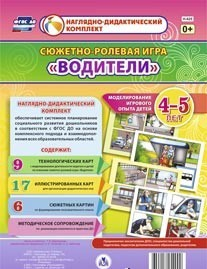 Сюжетно-ролевая игра "Водители" для детей 4-5 лет - «globural.ru» - Воткинск