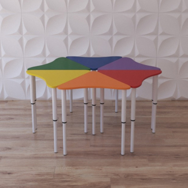 Стол растущий на регулируемых ножках «Лети лепесток» - «globural.ru» - Воткинск