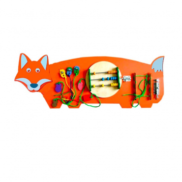 Бизиборд "Рыжая лиса" - «globural.ru» - Воткинск