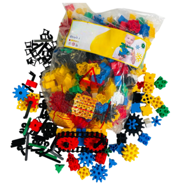 Конструктор STEM «Цепная передача» 369 деталей - «globural.ru» - Воткинск