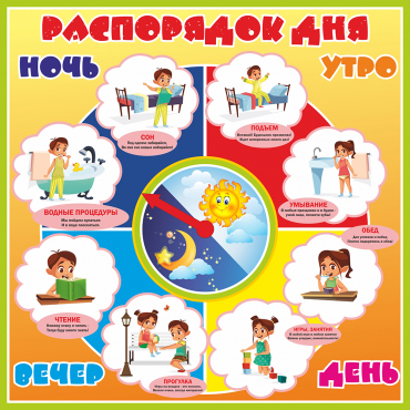 Стенд "Распорядок дня" - «globural.ru» - Воткинск