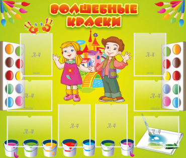 Стенд "Волшебные краски" - «globural.ru» - Воткинск