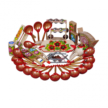 Набор шумовых инструментов (в том числе: треугольник, набор колокольчиков) - «globural.ru» - Воткинск