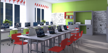 6.1 Мебель для проектной зоны. Одноместное рабочее место учащегося - «globural.ru» - Воткинск