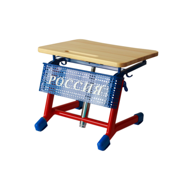 Стол ученический одноместный "Патриот-1о" на газовом лифте (р.гр. № 3-7 и наклоном столешницы) - «globural.ru» - Воткинск