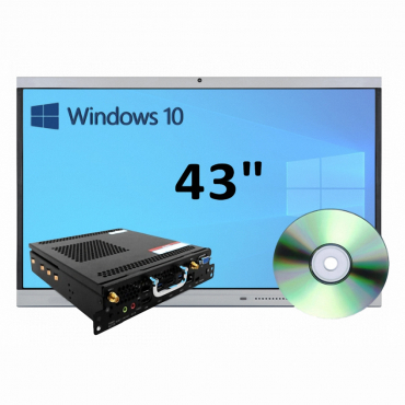 Интерактивная панель 43" (встроенный ПК, Win10) - «globural.ru» - Воткинск
