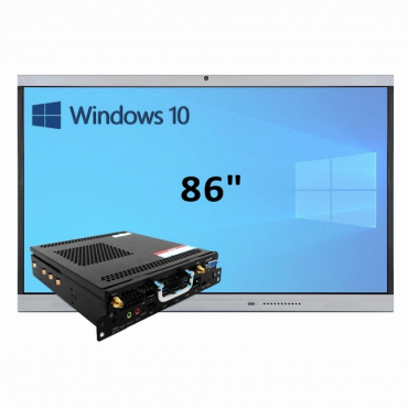Интерактивная панель 86" (встроенный ПК Win10, Intel i5) - «globural.ru» - Воткинск