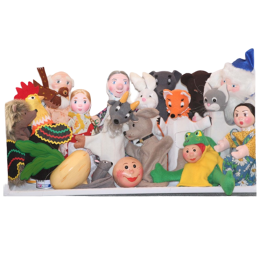 Комплект театральных кукол "Русские народные сказки" - «globural.ru» - Воткинск