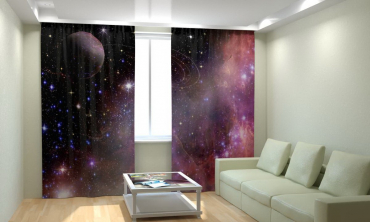 Комплект светонепроницаемых штор "Венера" - «globural.ru» - Воткинск