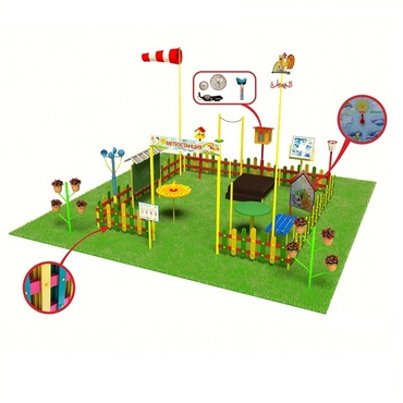 Метеорологическая площадка (комплект Премиум) - «globural.ru» - Воткинск