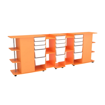 Модульные стеллажи 'Робик 002' - «globural.ru» - Воткинск