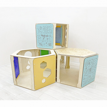 Модульные игровые домики «Сотикум» (4 модуля) - «globural.ru» - Воткинск