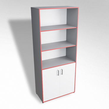 Шкаф широкий открытый с закрытой тумбой ТР2 ЛДСП - «globural.ru» - Воткинск