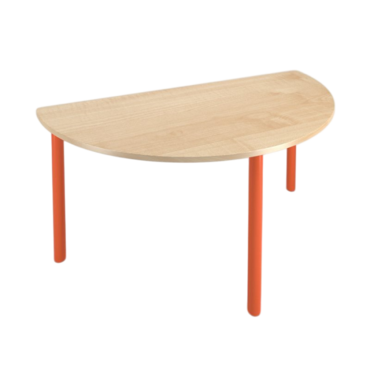 Стол детский полукруглый нерегулируемый ЛДСП - «globural.ru» - Воткинск